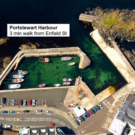 Enfield Street House Behind Portstewart Promenade With Partial Sea View From Front 3 Bed Sleeps 7 Villa ภายนอก รูปภาพ