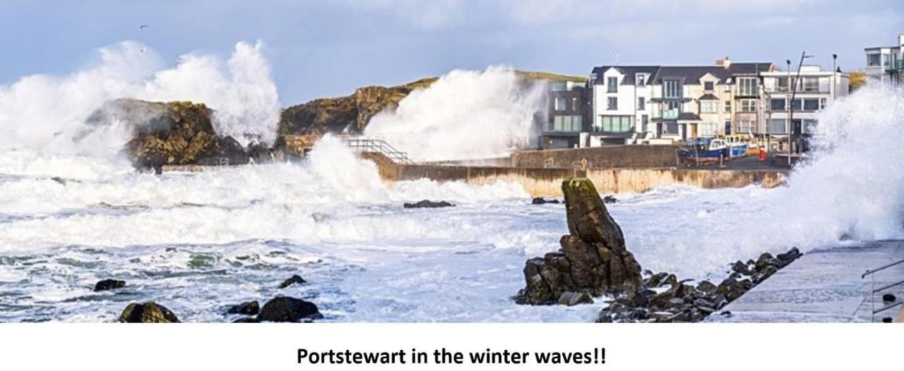 Enfield Street House Behind Portstewart Promenade With Partial Sea View From Front 3 Bed Sleeps 7 Villa ภายนอก รูปภาพ